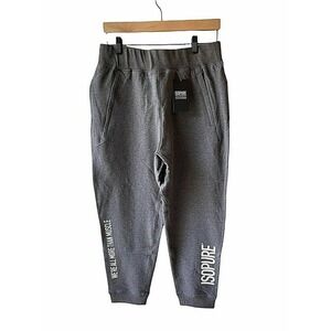 Isopure Size S Gray Zip Pocket Men's Jogger Sweatpants - New